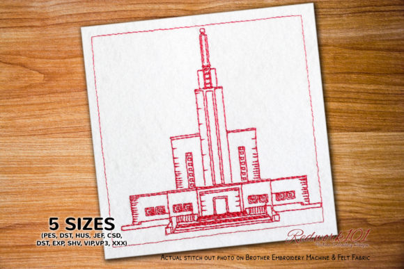 Bern Switzerland Temple Redwork Design Review