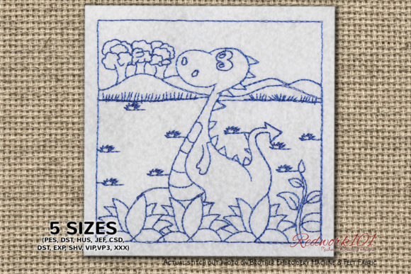Charming Baby Dragon Enjoying Nature