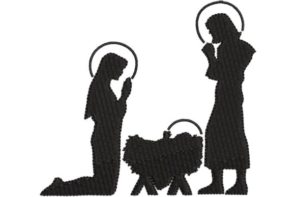 Review: Nativity Silhouette for Holiday Embroidery