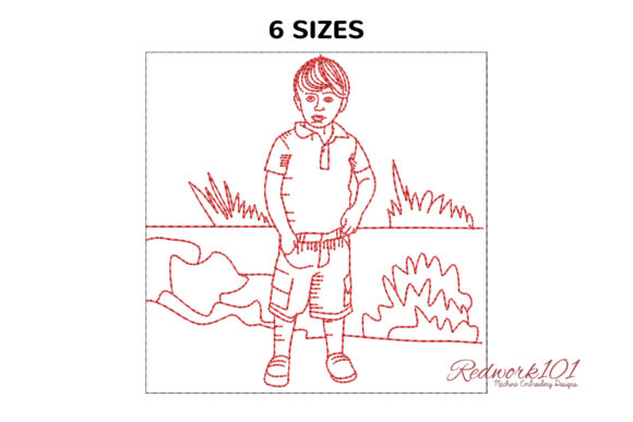 Smart Looking Boy Character: A Charming Addition